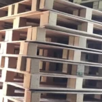 4-way lift Acacia pallet - main image.