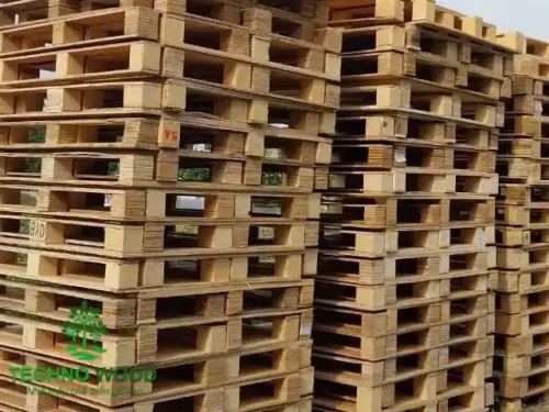 Four-way Acacia Wood Pallets – Image 5 Image 5 - Four-way Acacia Wood Pallets