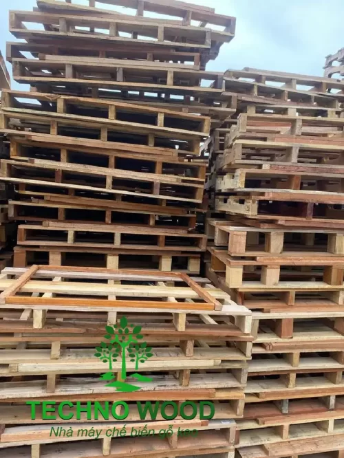 Four-way Acacia Wood Pallets – Image 6 Image 6 - Four-way Acacia Wood Pallets
