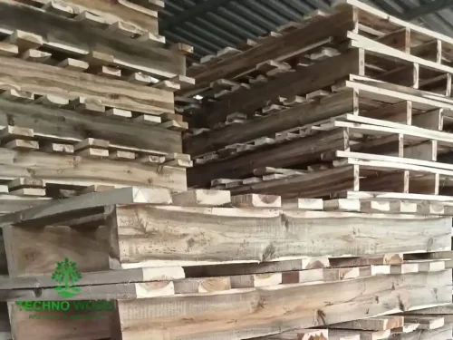Low-cost Acacia Wood Pallet – Image 2 Image 2 - Low-cost Acacia Wood Pallet